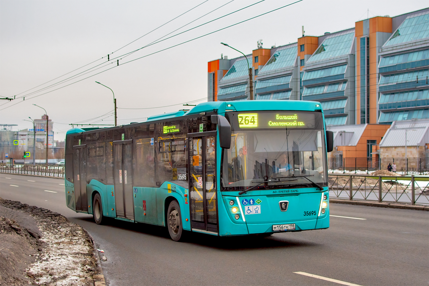 Saint Petersburg, NefAZ-5299-40-57 (LNG) # 35695