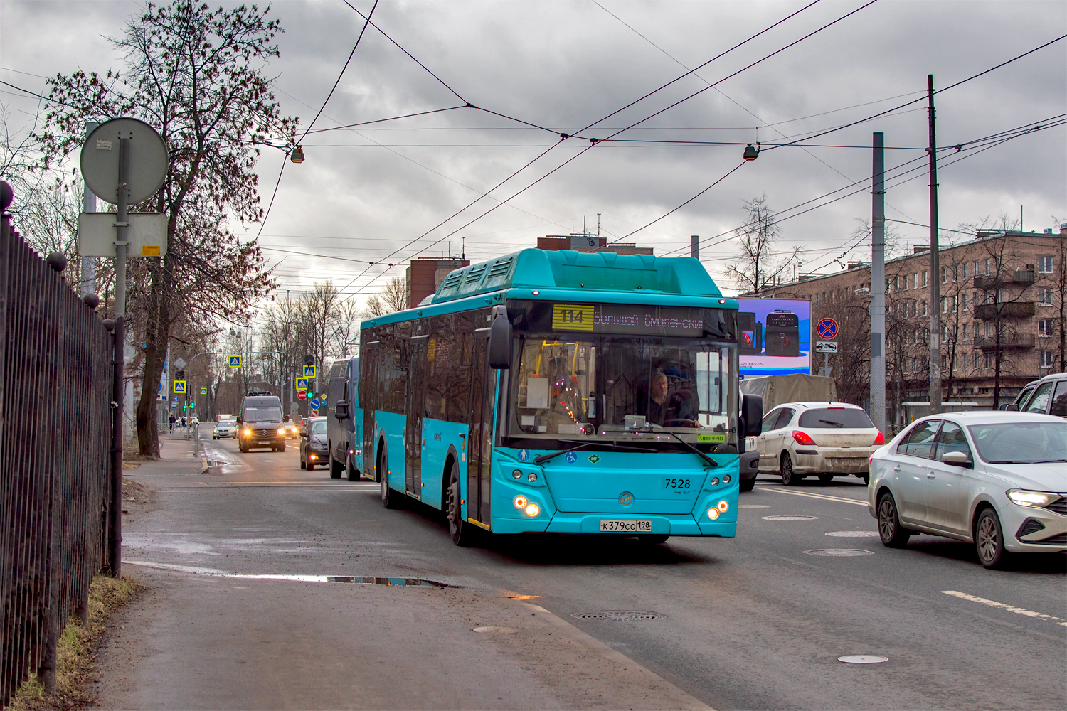 Saint Petersburg, LiAZ-5292.67 (CNG) Nr. 7528