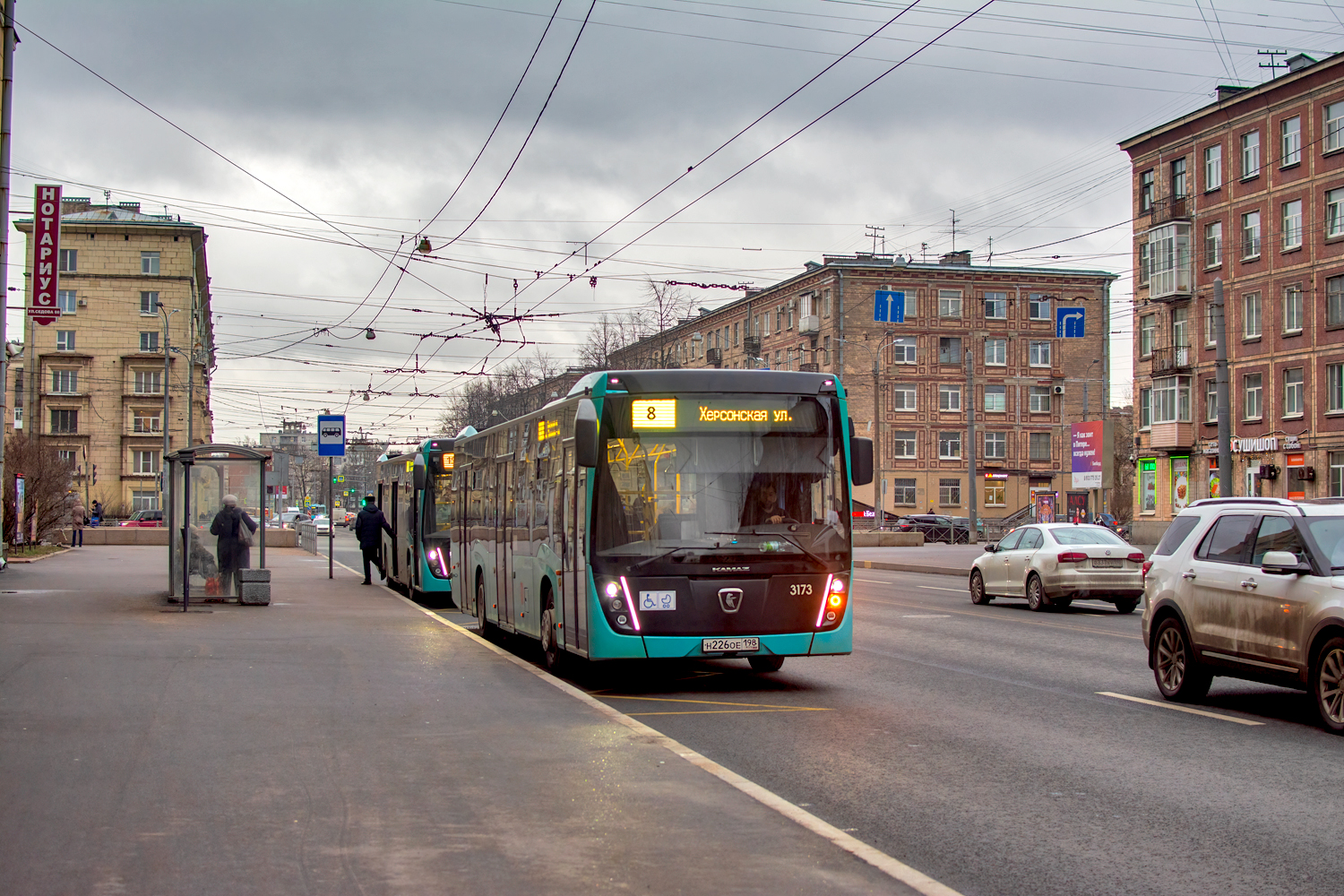 Saint Petersburg, NefAZ-5299-40-52 # 3173