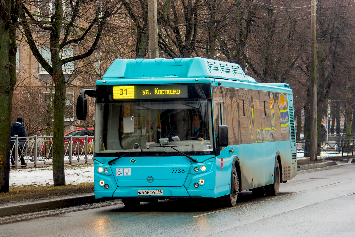 Saint Petersburg, LiAZ-5292.67 (CNG) # 7736