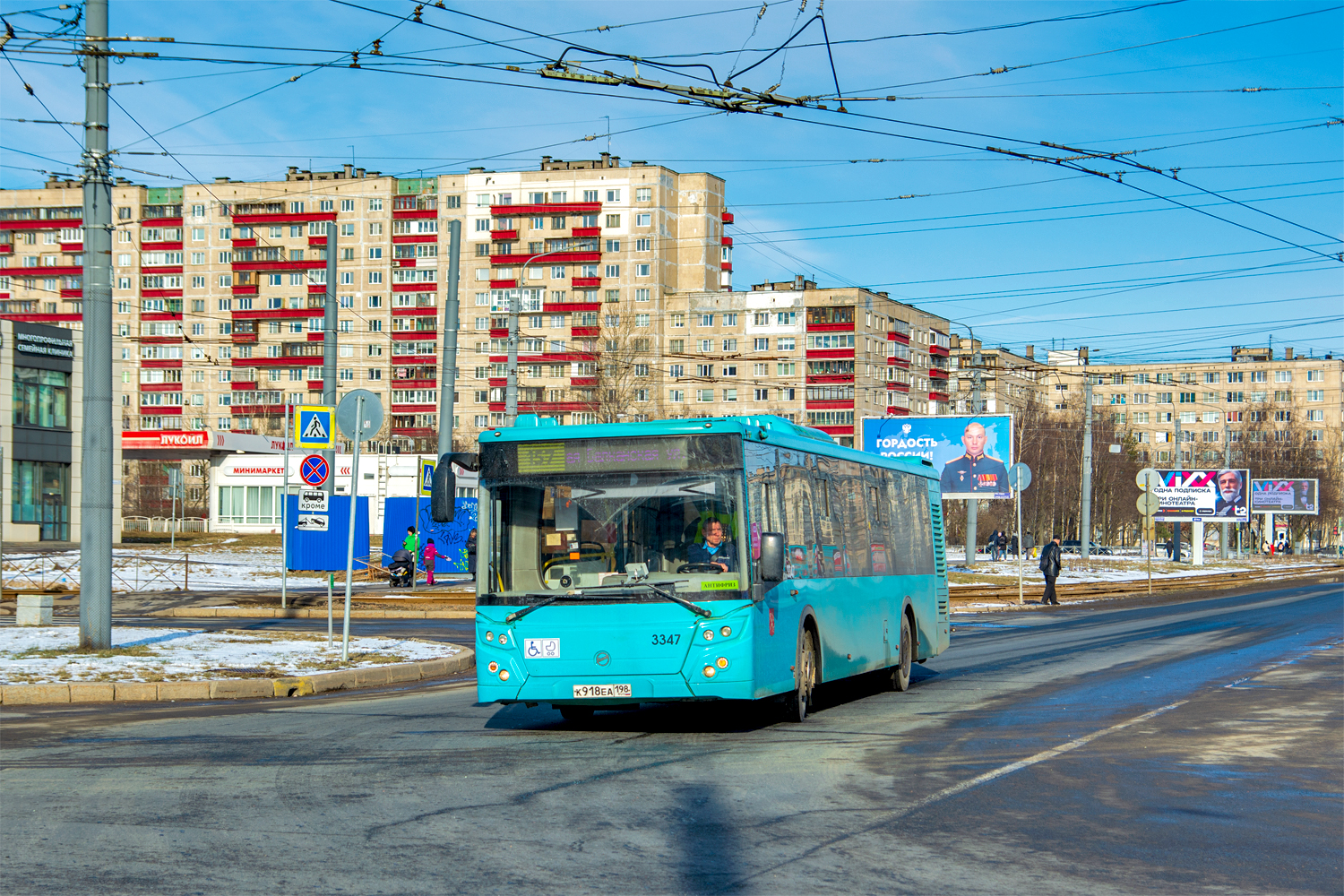 Saint Petersburg, LiAZ-5292.65 # 3347