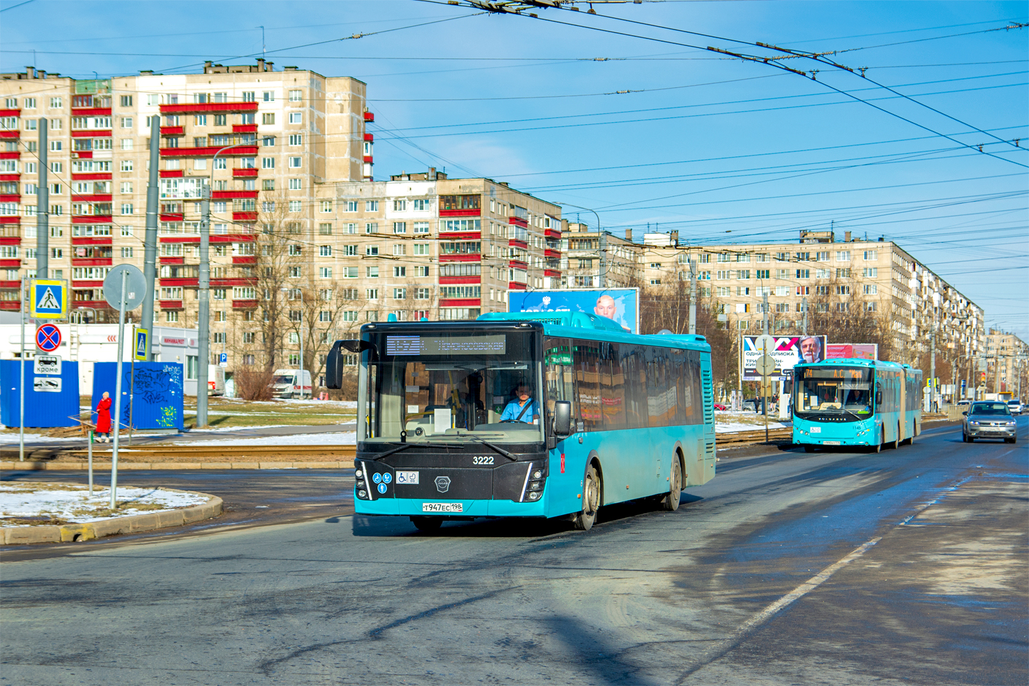 Санкт-Петербург, ЛиАЗ-5292.65 № 3222
