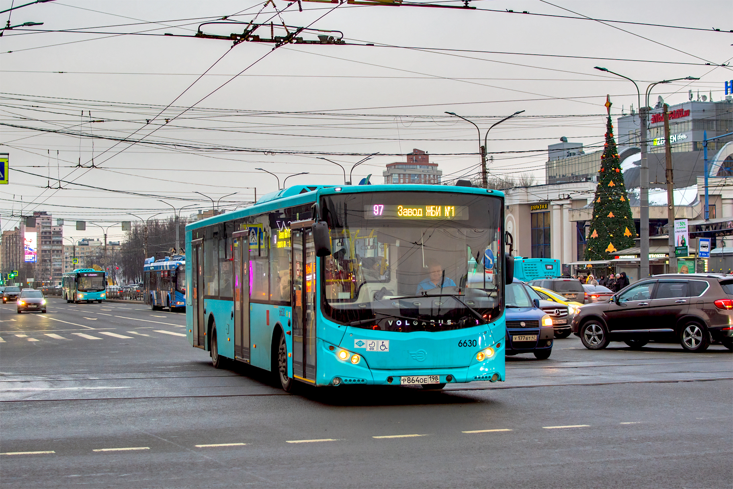 Saint Petersburg, Volgabus-5270.G4 (LNG) # 6630