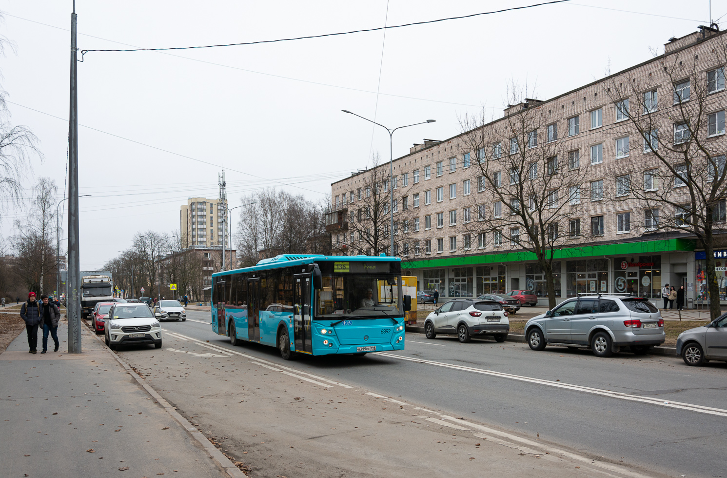 Санкт-Пецярбург, ЛиАЗ-5292.65 № 6892