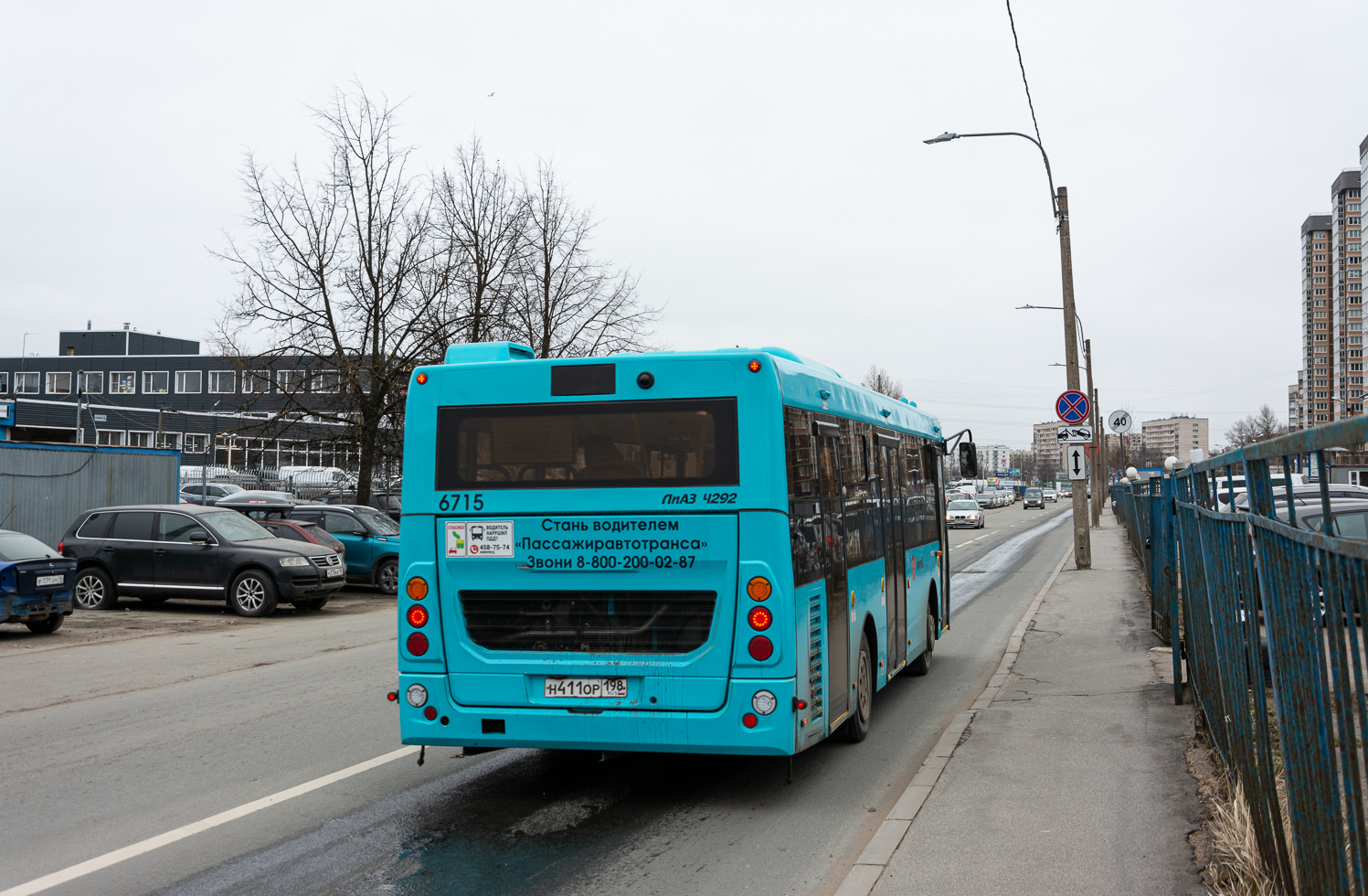 Saint Petersburg, LiAZ-4292.60 # 6715
