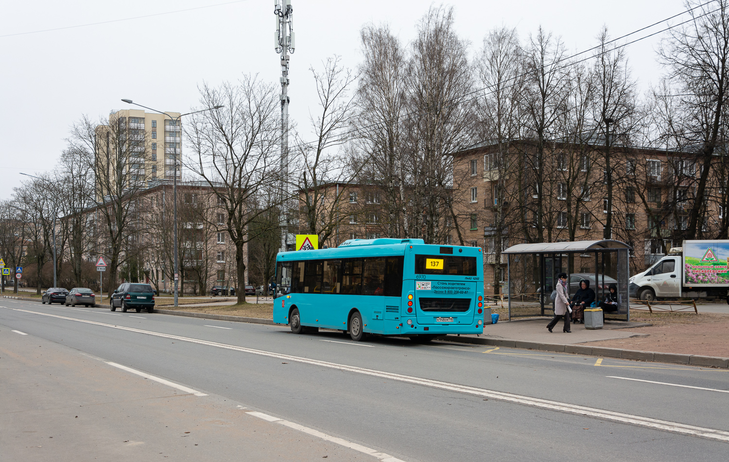 Saint Petersburg, LiAZ-4292.60 # 6970