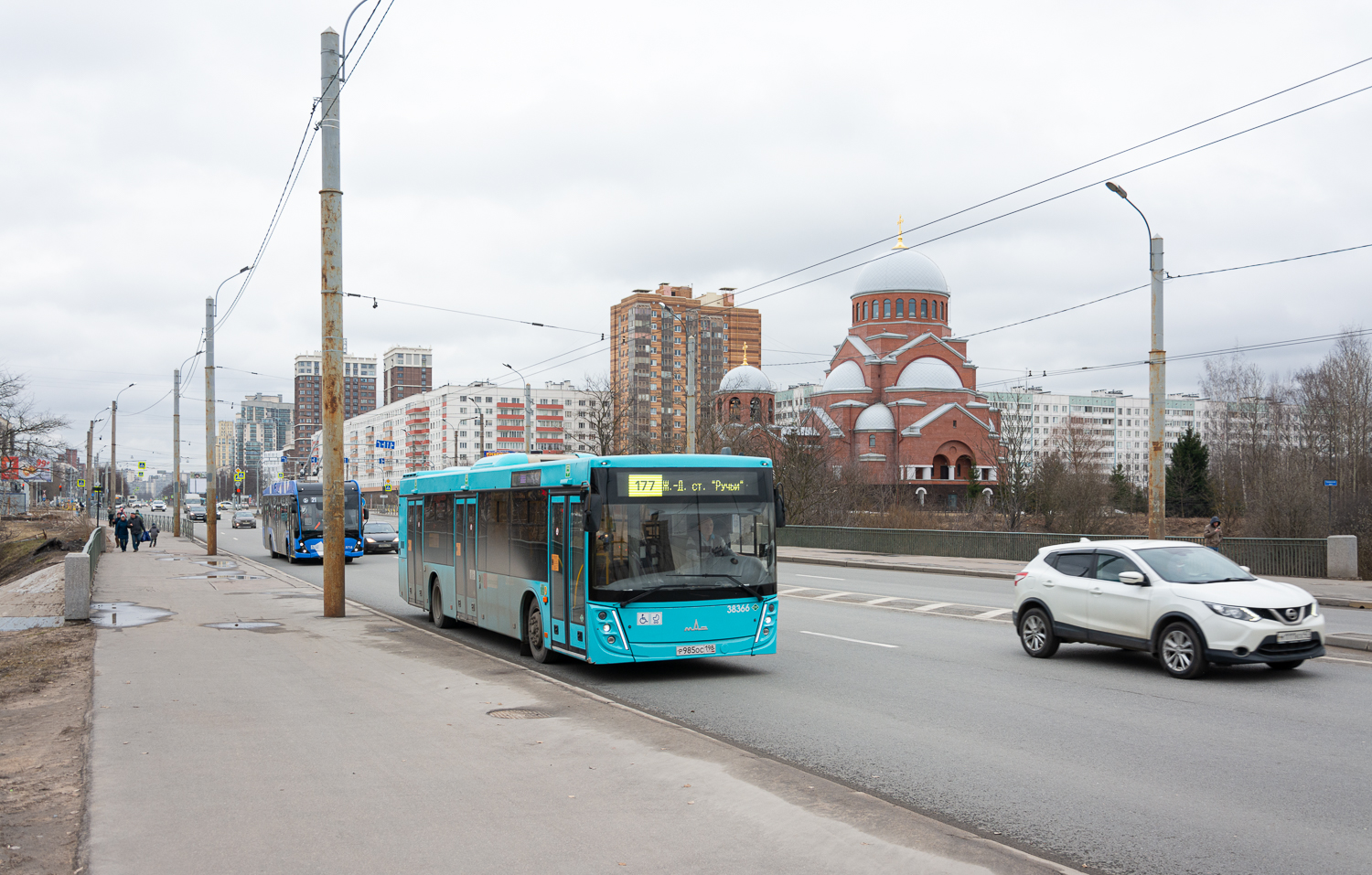 Saint Petersburg, MAZ-203.947 # 38366