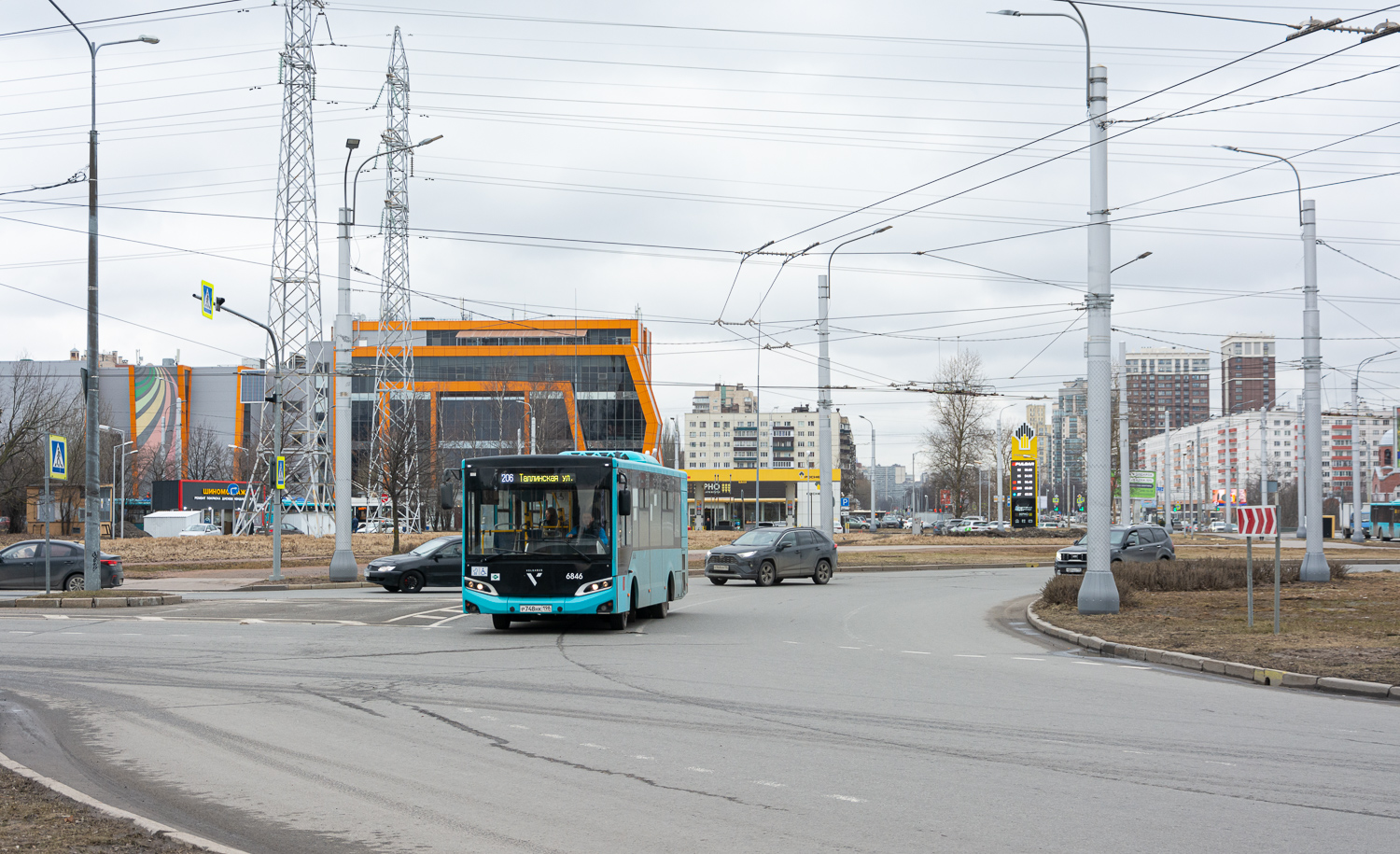 Saint Petersburg, Volgabus-4298.G4 (LNG) # 6846