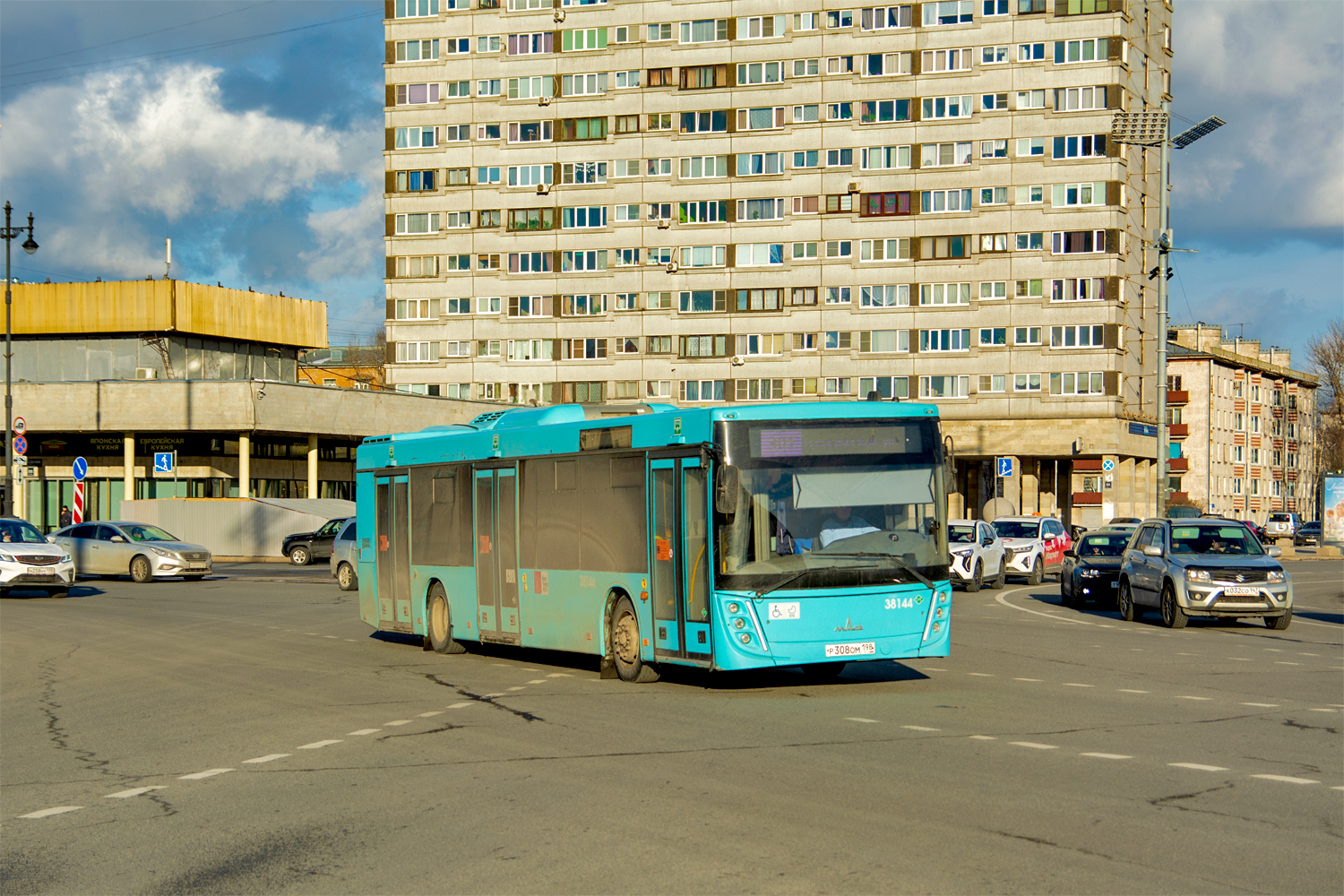 Saint Petersburg, MAZ-203.947 # 38144