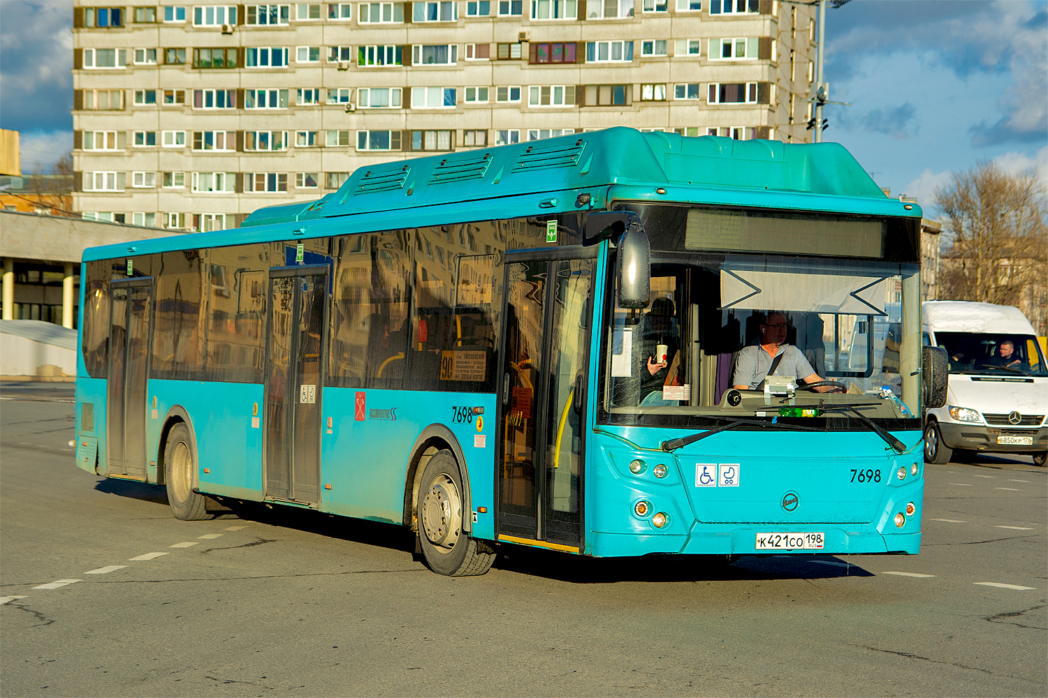 Saint Petersburg, LiAZ-5292.67 (CNG) # 7698
