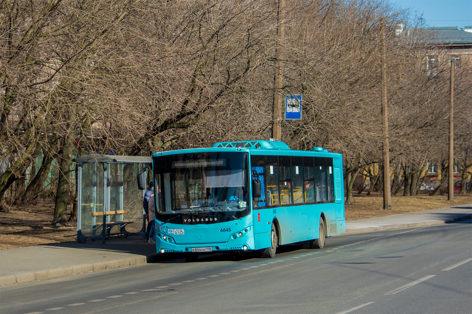 Saint Petersburg, Volgabus-5270.G4 (LNG) # 6645