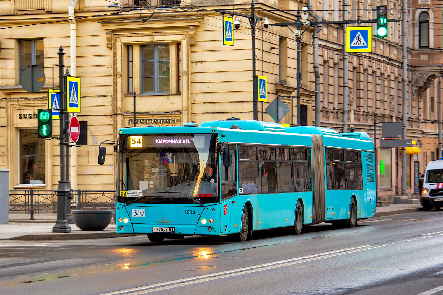 Saint Petersburg, MAZ-216.066 # 1504