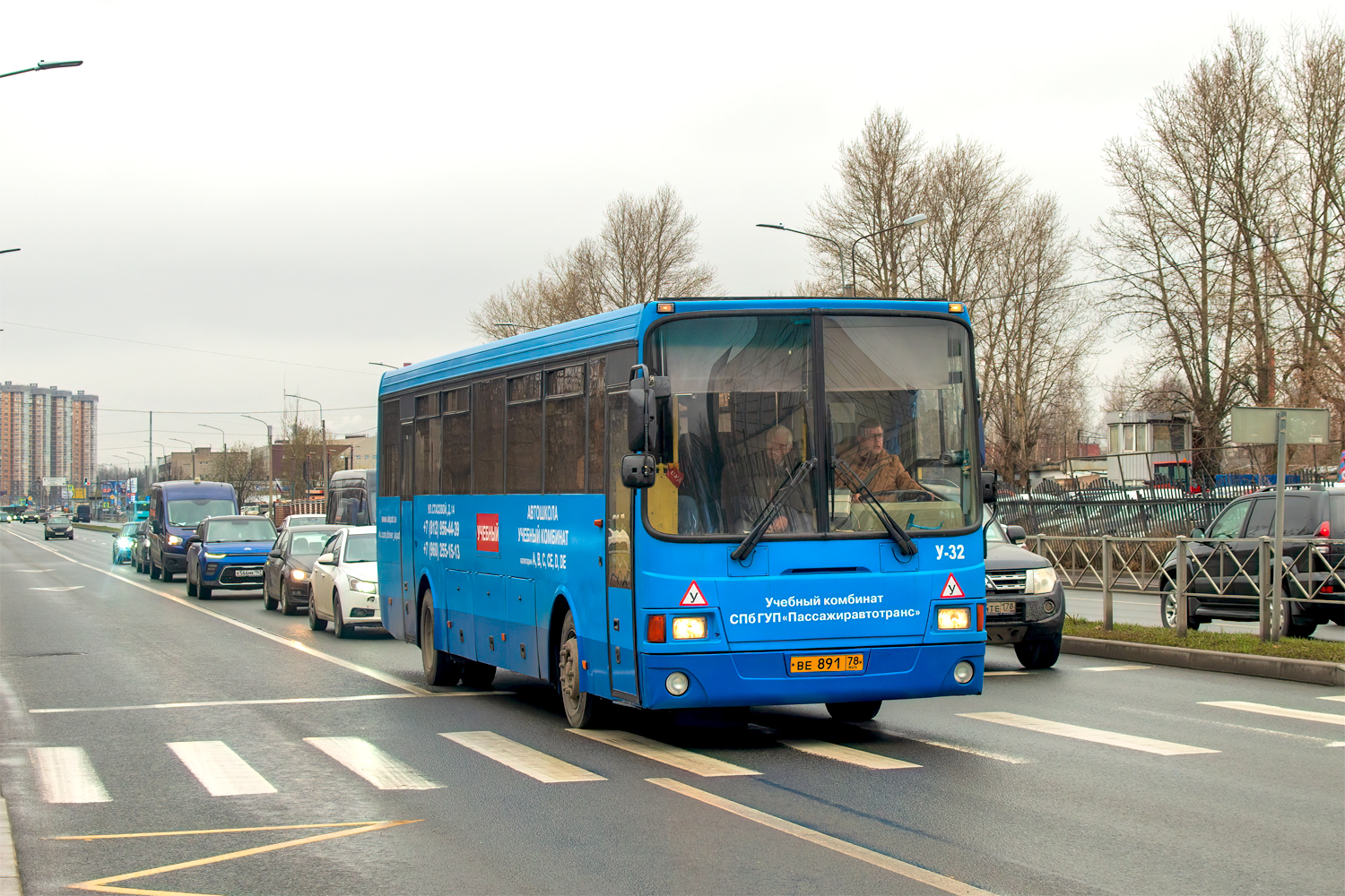 Санкт-Пецярбург, ЛиАЗ-5256.34 (ГолАЗ) № У-32