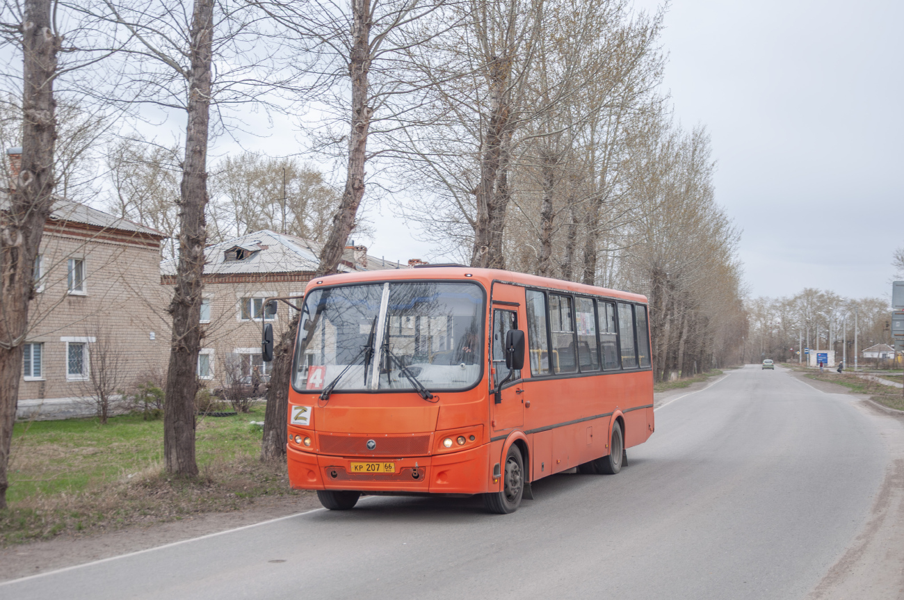 Kamensk-Uralsky, PAZ-320414-05 "Vector" # КР 207 66