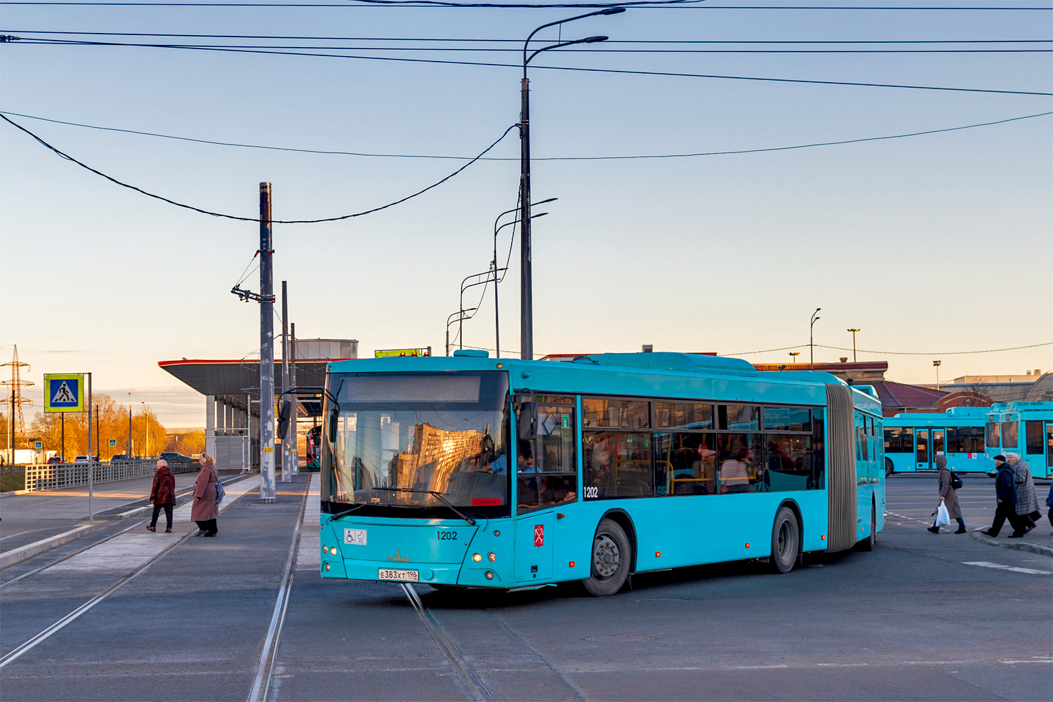 Saint Petersburg, MAZ-216.066 # 1202