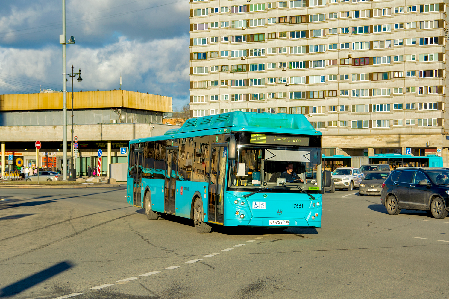 Saint Petersburg, LiAZ-5292.67 (CNG) # 7561
