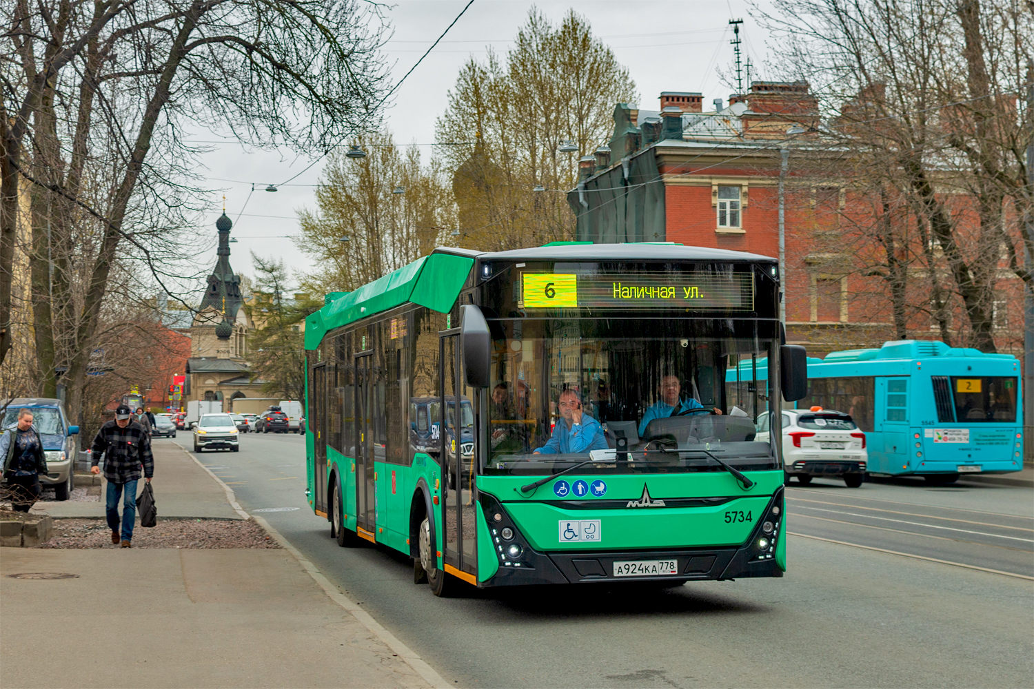 Saint Petersburg, MAZ-303.E23 # 5734