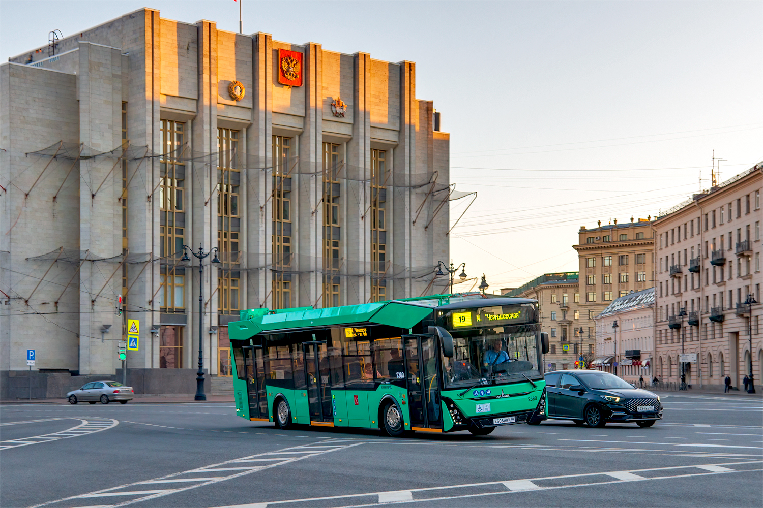 Saint Petersburg, MAZ-303.E23 # 2380