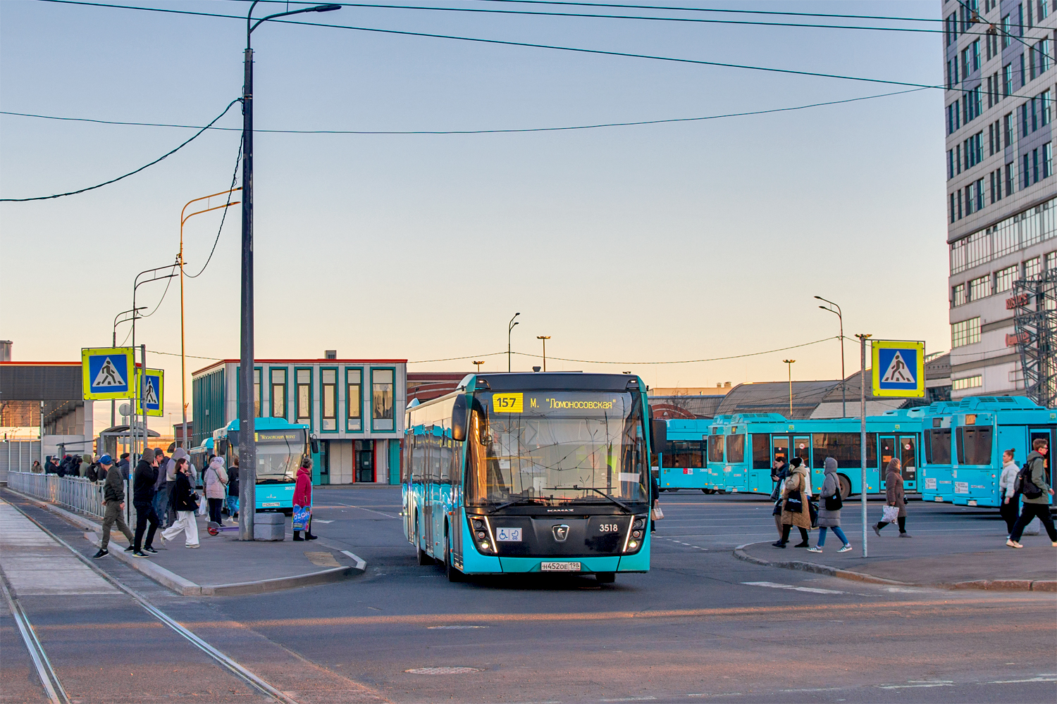 Saint Petersburg, NefAZ-5299-40-52 # 3518