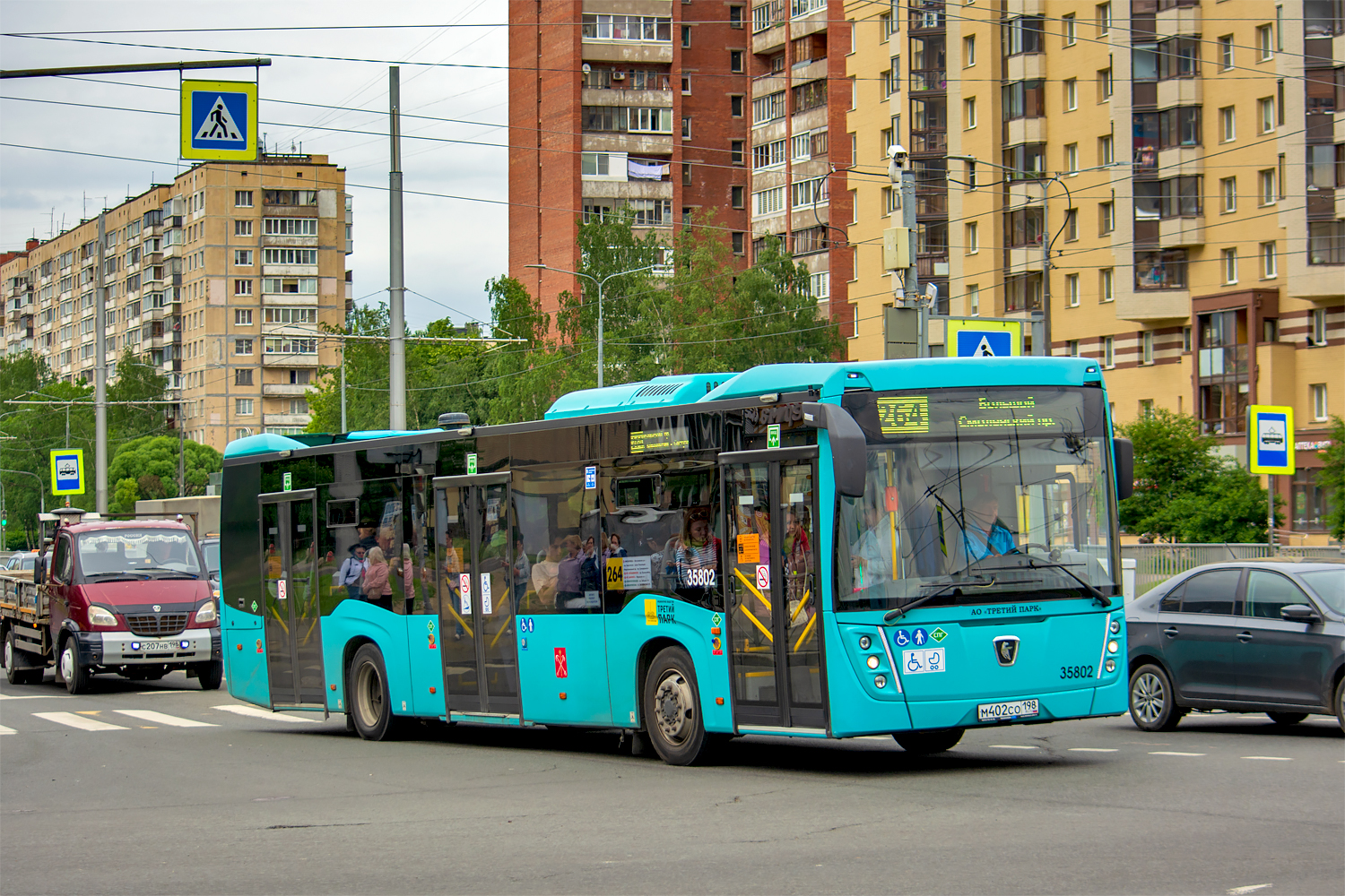 Saint Petersburg, NefAZ-5299-40-57 (LNG) # 35802