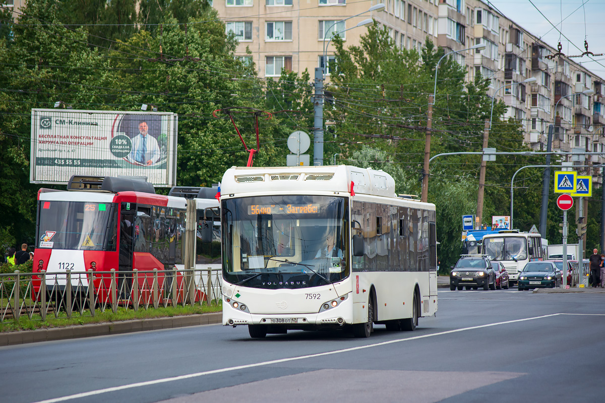 Saint Petersburg, Volgabus-5270.G2 (CNG) # 7592