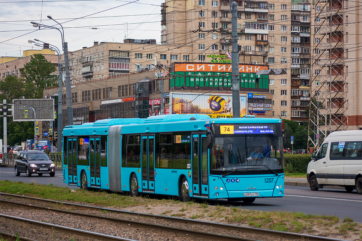 Saint Petersburg, MAZ-216.066 # 1207