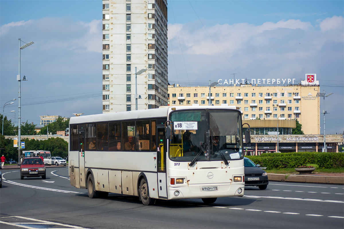 Санкт-Пецярбург, ЛиАЗ-5256.61 № 3717