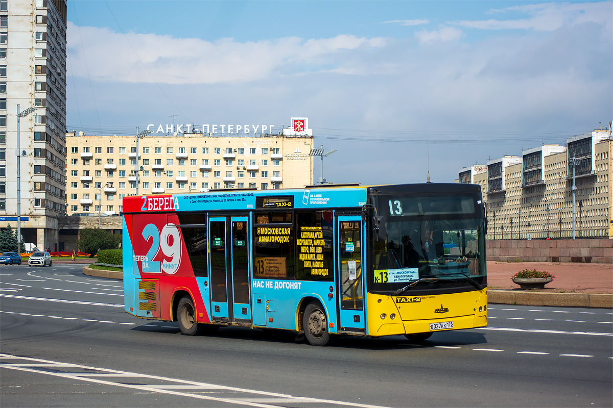 Saint Petersburg, MAZ-206.067 # В 027 КК 178