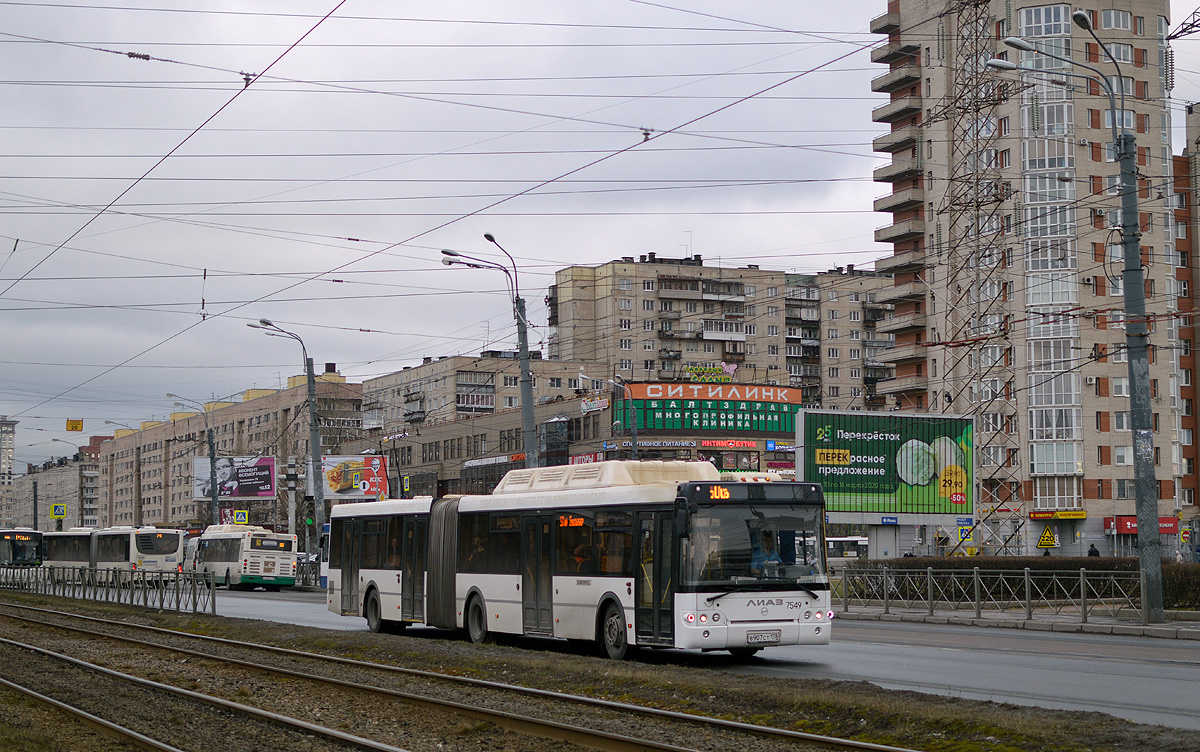 Saint Petersburg, LiAZ-6213.71 # 7549