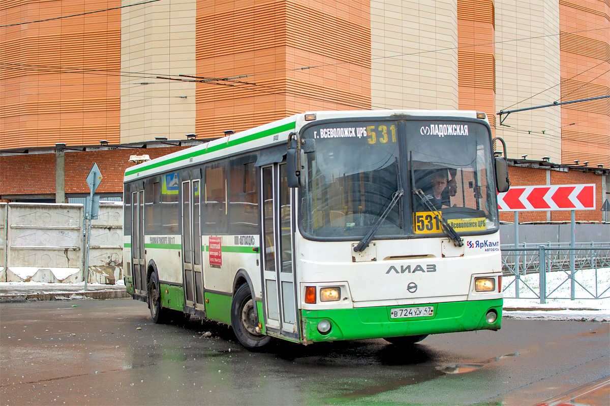 Vsevolozhsk, LiAZ-5256.54 # В 724 УУ 47