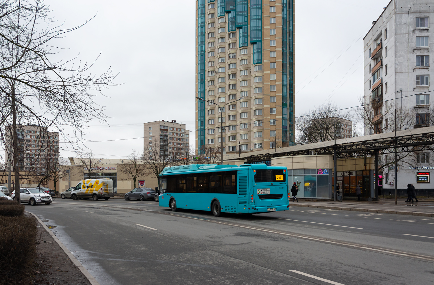 Saint Petersburg, LiAZ-5292.67 (CNG) # 7740