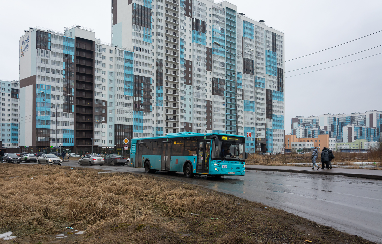 Saint Petersburg, LiAZ-5292.67 (LNG) # 31046