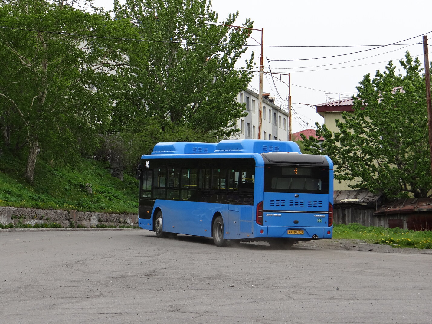 Petropavlovsk-Kamchatsky, Yutong ZK6116HG (CNG) # 415