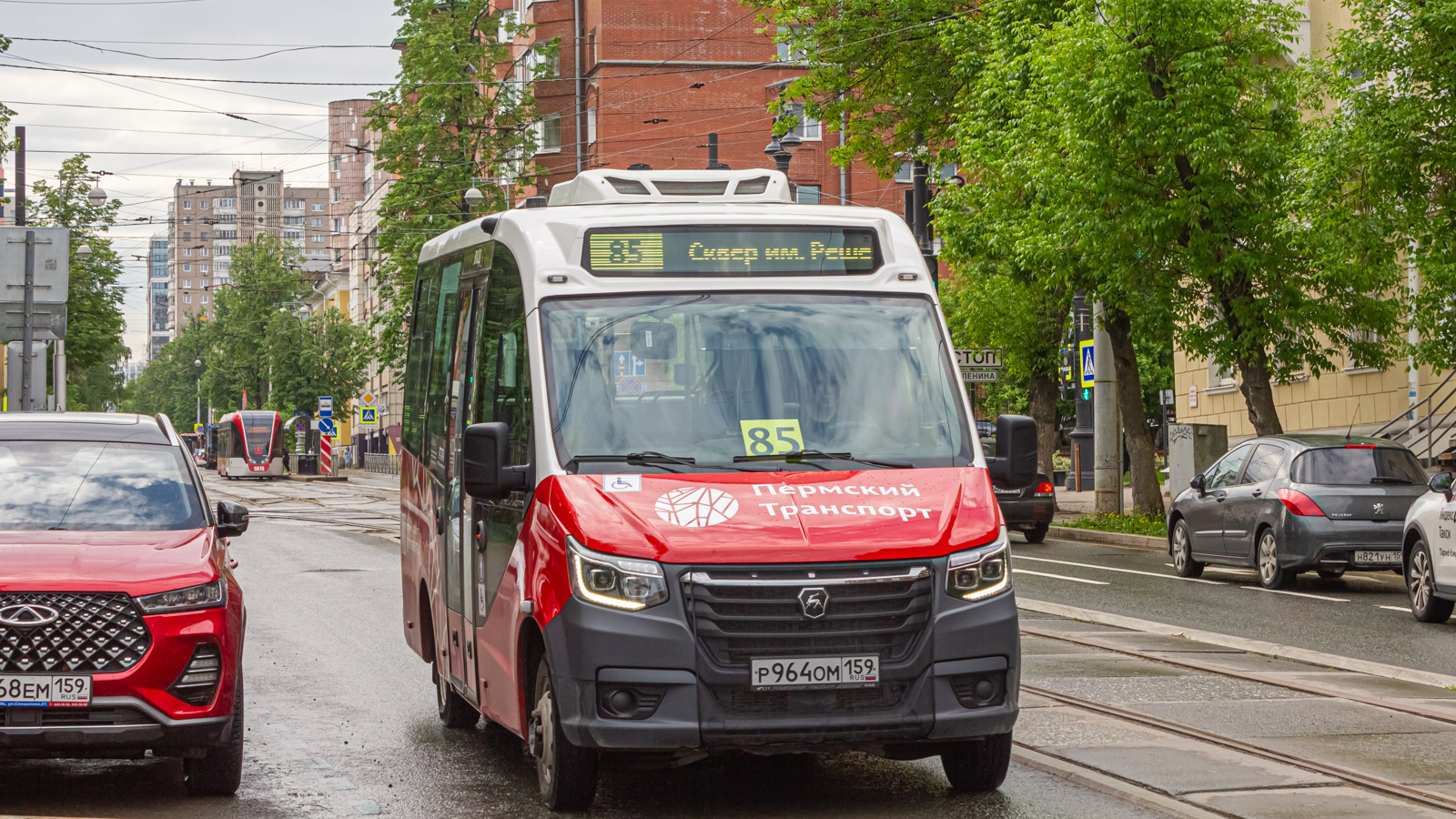 Perm, GAZ-A68R52 City Nr. Р 964 ОМ 159