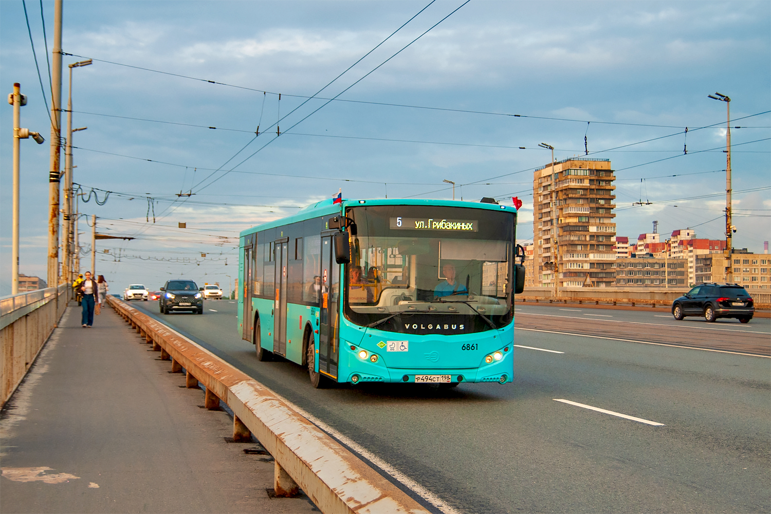 Saint Petersburg, Volgabus-5270.G4 (LNG) # 6861