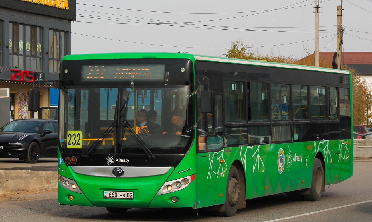 Almaty, Yutong ZK6118HGA (SaryarkaAvtoProm) # 660 ES 02