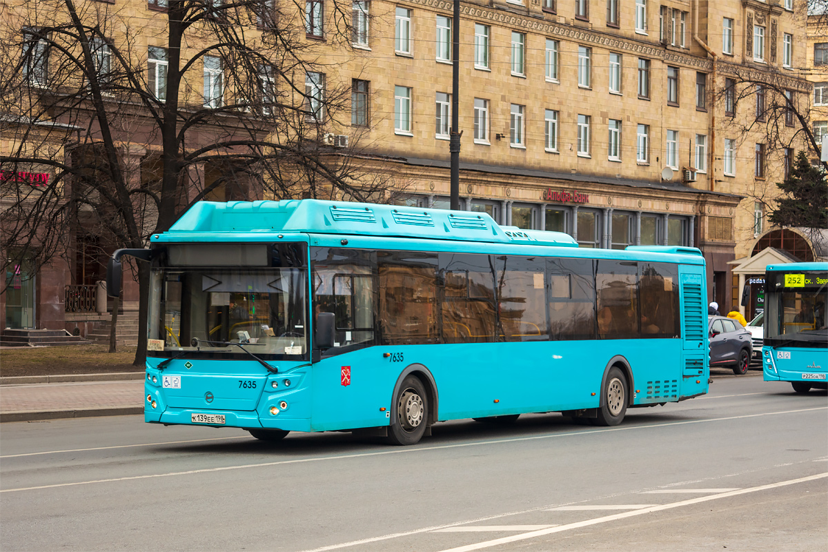 Saint Petersburg, LiAZ-5292.67 (CNG) # 7635