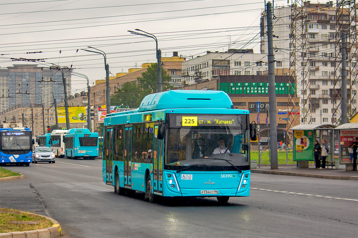 Saint Petersburg, MAZ-203.948 # 38390