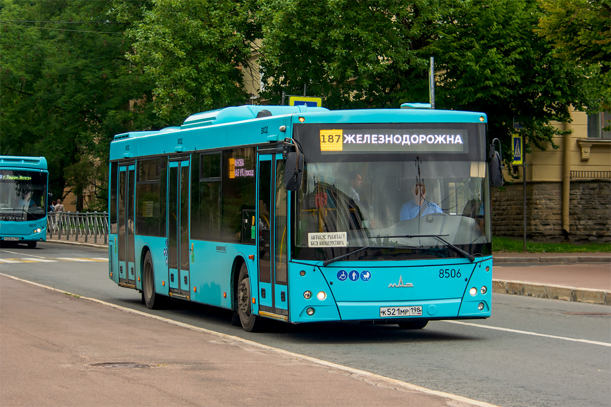 Saint Petersburg, MAZ-203.016 # 8506