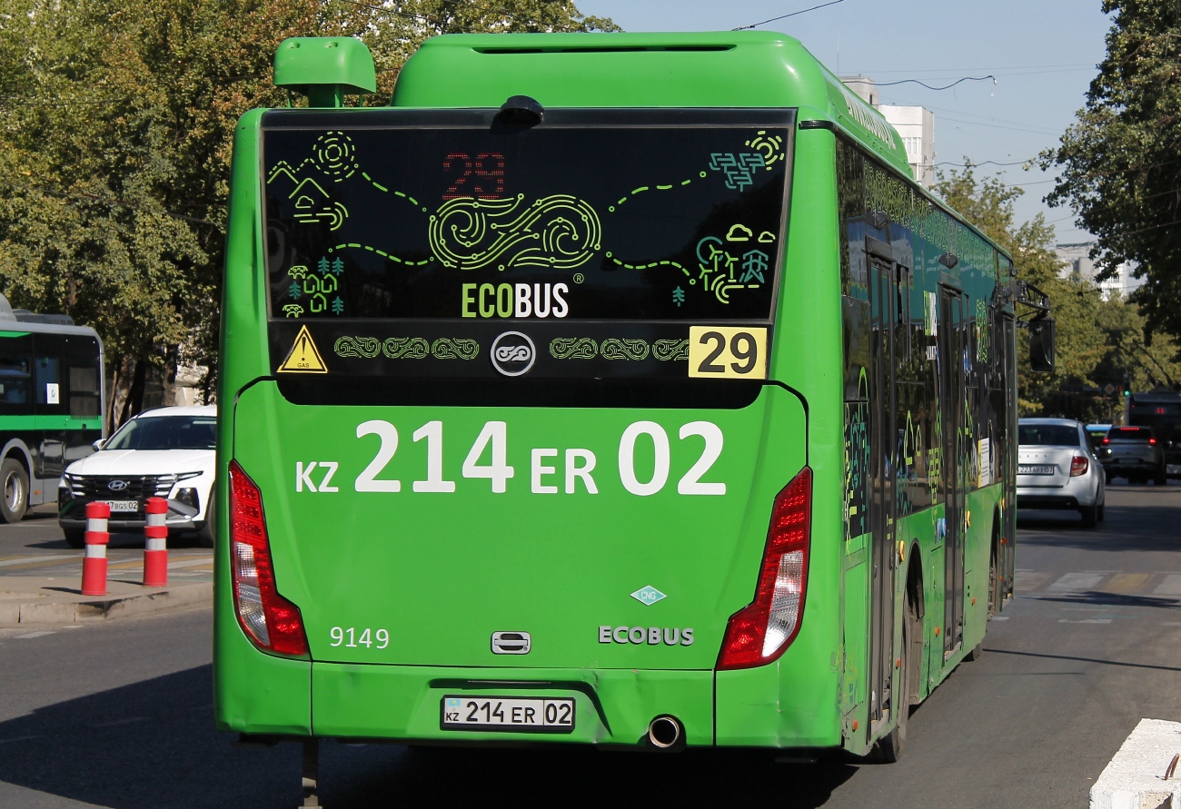 Almaty, Foton BJ6123C6CTD-A1 No. 9149