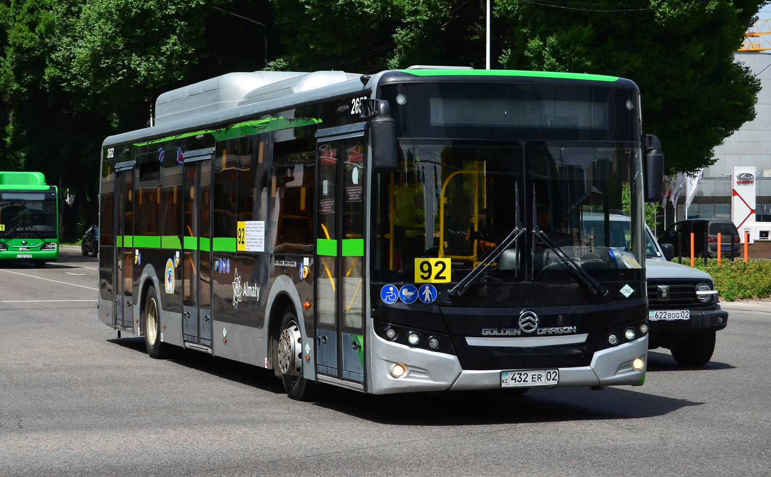 Almaty, Golden Dragon XML6125CN (Hyundai Trans Auto) # 2652