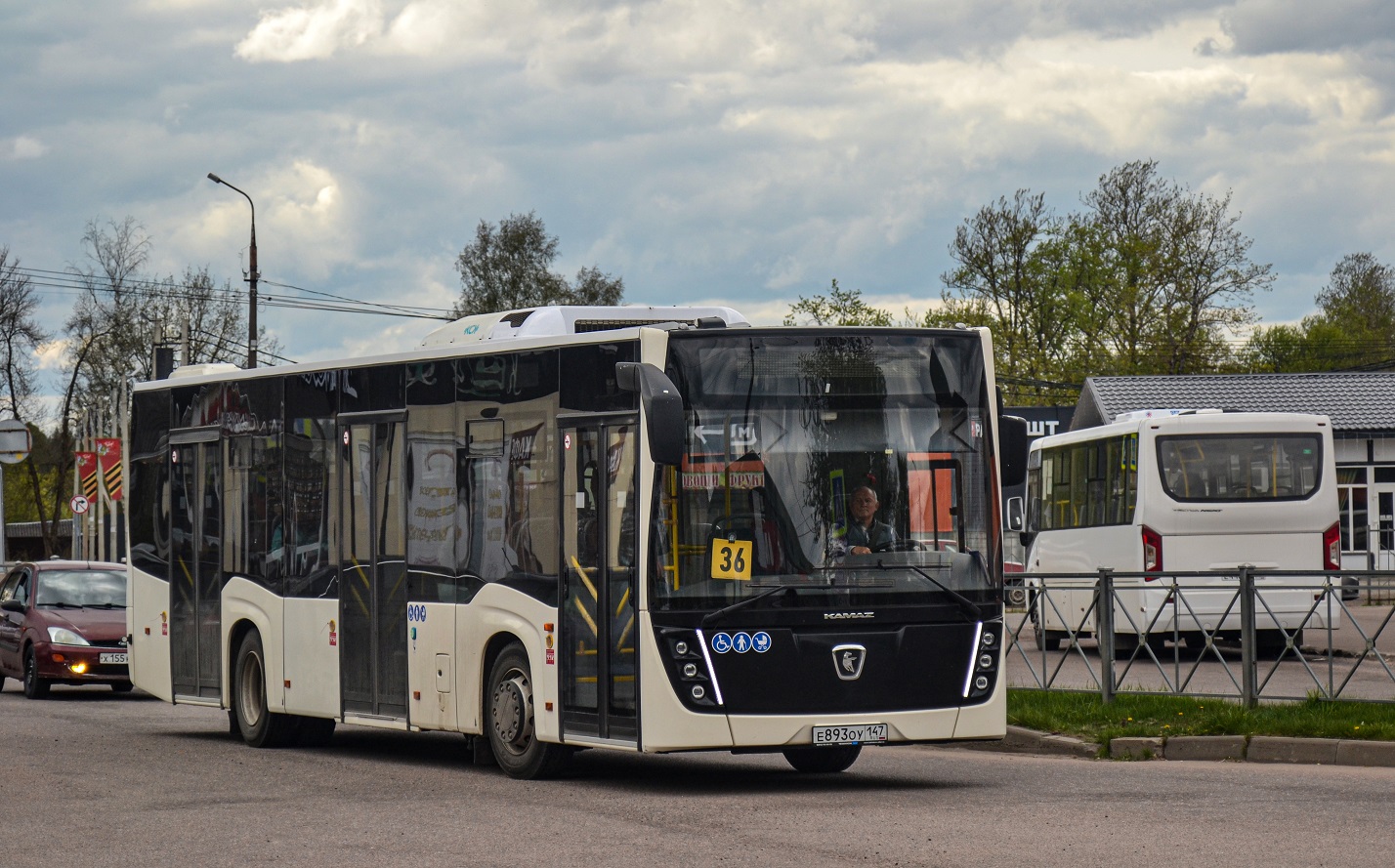 Volosovo, NefAZ-5299-30-52 (5299JN) No. Е 893 ОУ 147
