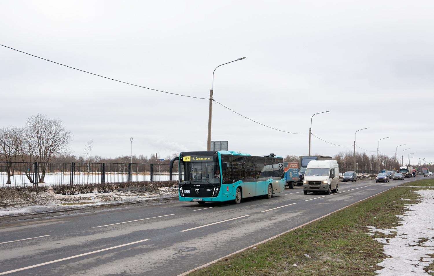 Saint Petersburg, NefAZ-5299-40-52 # 3327