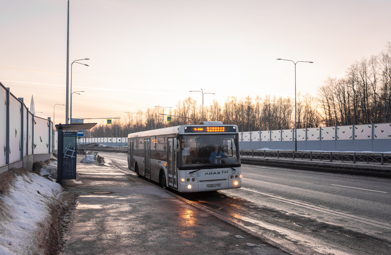 Saint Petersburg, LiAZ-5292.60 # 2143