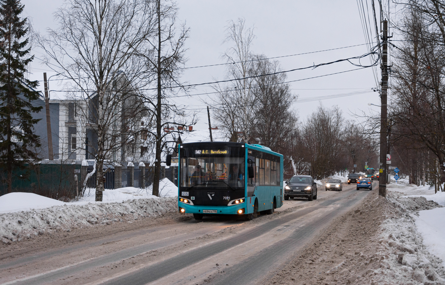 Saint Petersburg, Volgabus-4298.G4 (LNG) # 7021