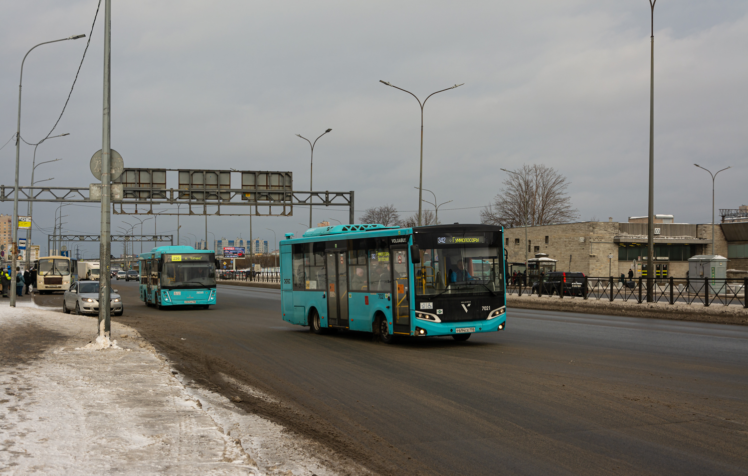 Saint Petersburg, Volgabus-4298.G4 (LNG) # 7021