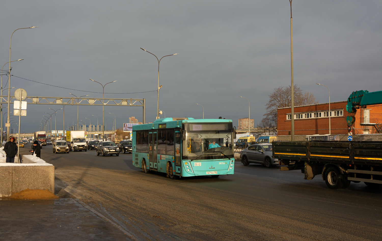 Saint Petersburg, MAZ-206.947 # 38316