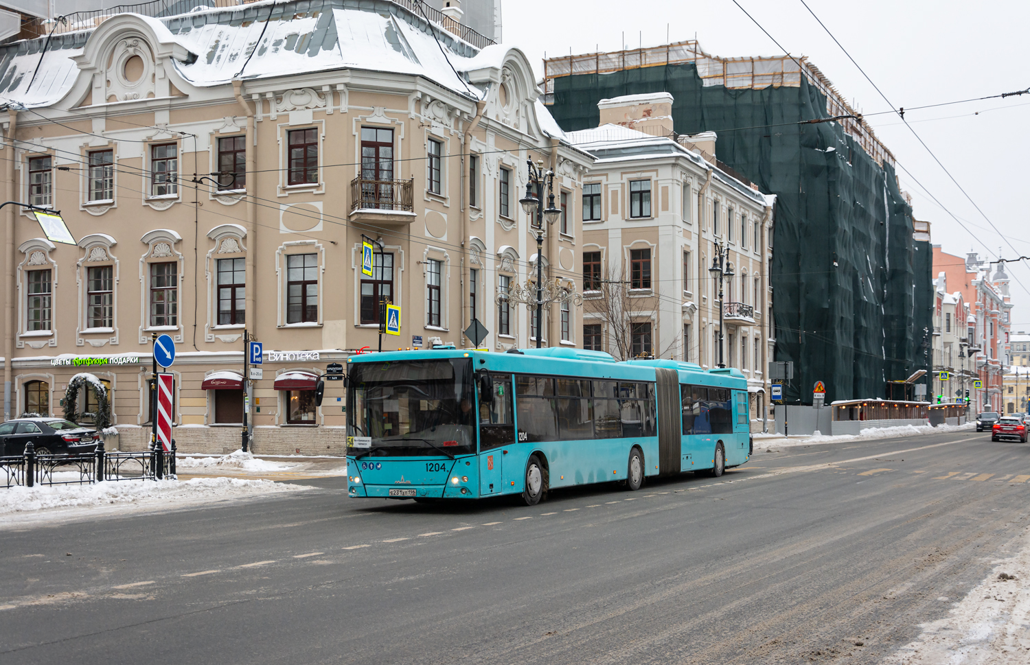 Saint Petersburg, MAZ-216.066 # 1204