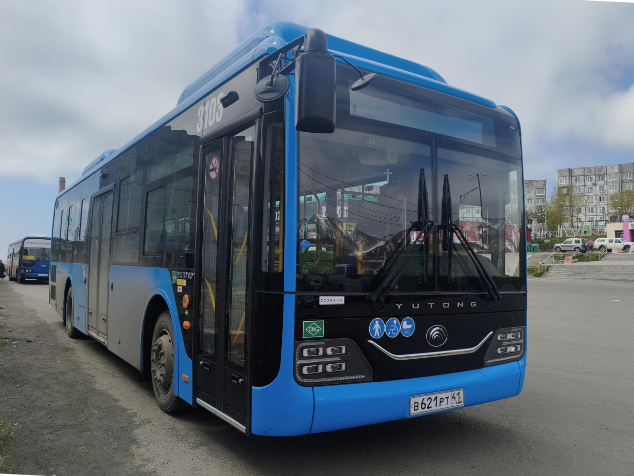 Petropavlovsk-Kamchatsky, Yutong ZK6116HG (CNG) # 3103