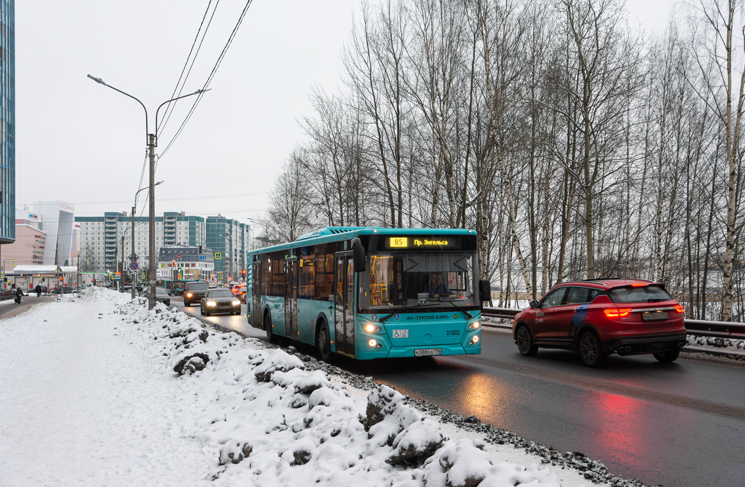 Saint Petersburg, LiAZ-5292.67 (LNG) # 31002